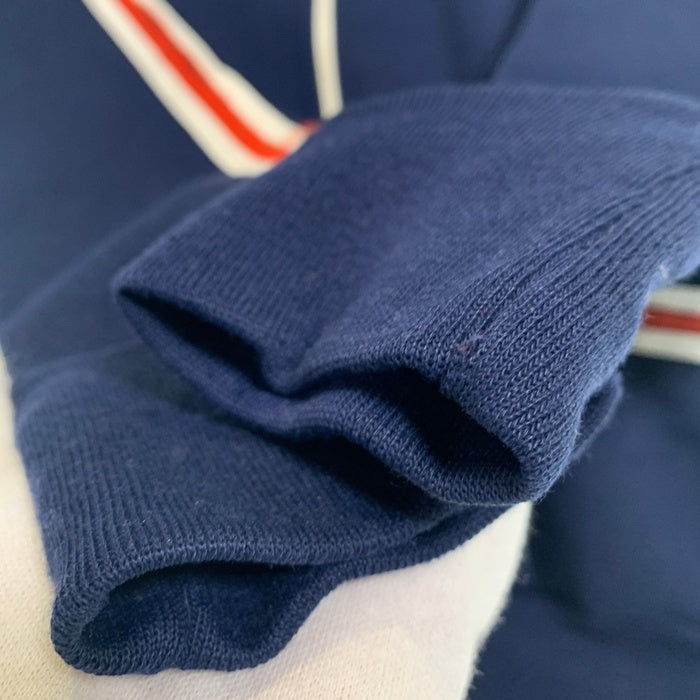 70's Scrambler by Triton スクランブラー ジップアップフーディー パーカー トリコロール ネイビー ポーランド製 Size L 福生店