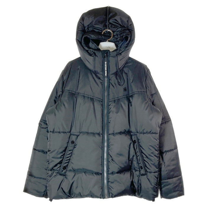 GSTAR ジースター ロウ Quilted Hooded Puffer Jacket 中綿ジャケット ブラック sizeL 瑞穂店