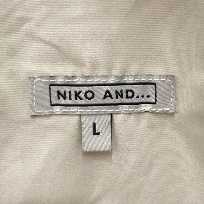 niko and... ニコアンド シャカバルーンポケパンツ タイダイ柄 グリーン sizeL タグ付き 瑞穂店
