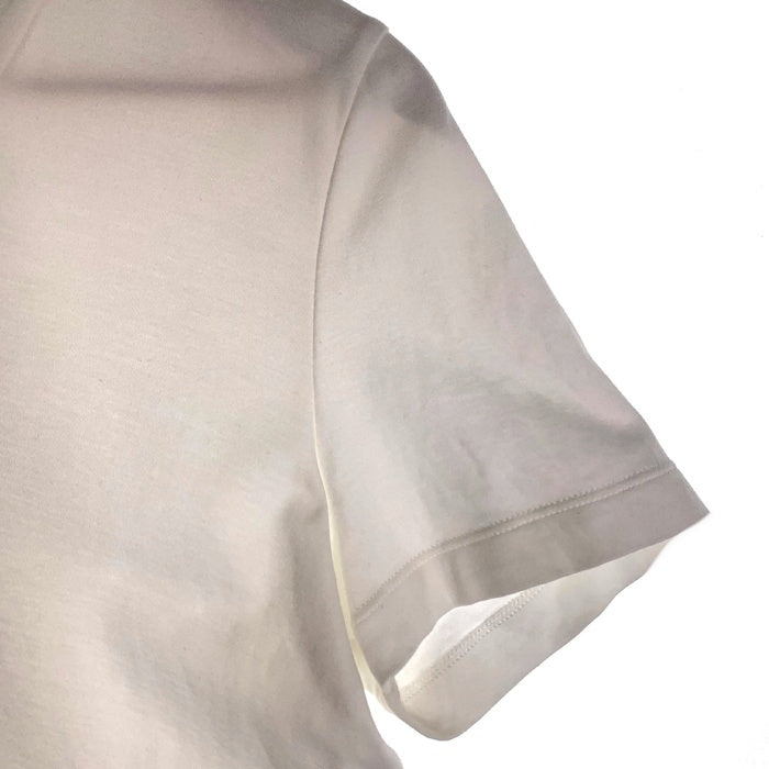 BRUNELLO CUCINELLI ブルネロクチネリ Vネック 半袖カットソー コットン ホワイト Size L 福生店