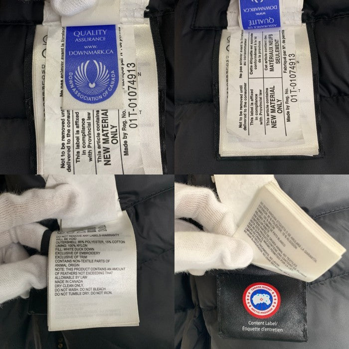 CANADA GOOSE カナダグース KAMLOOPS カムループス ダウンジャケット ブラック 4078JM グリフィンインターナショナル Size S 福生店
