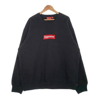SUPREME シュプリーム 22AW Box Logo Crewneck ボックスロゴ クルーネックスウェットトレーナー ブラック 赤ボックス Size XXL 福生店