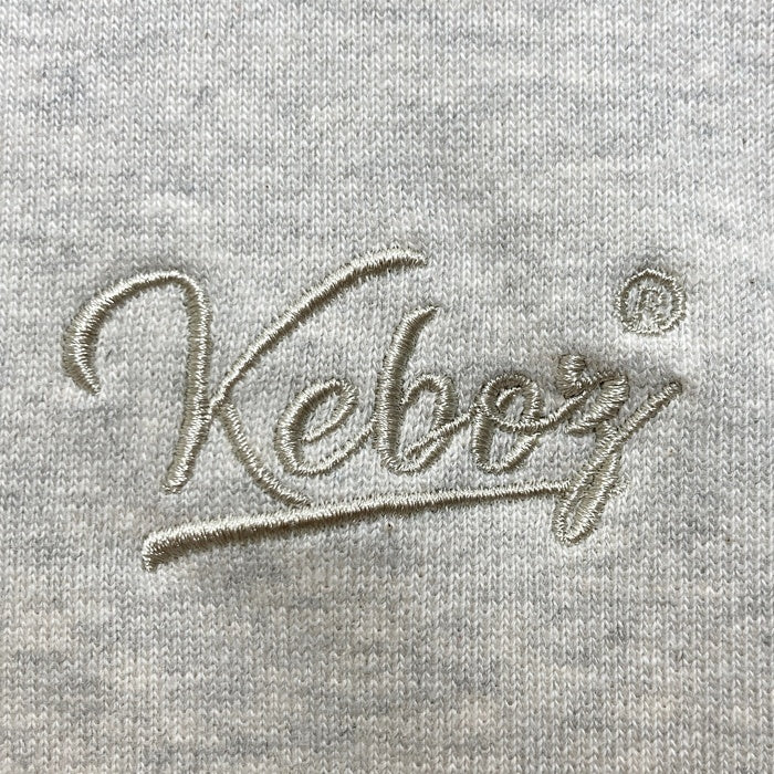 Keboz ケボズ ハーフジップ スウェット グレー sizeM 瑞穂店