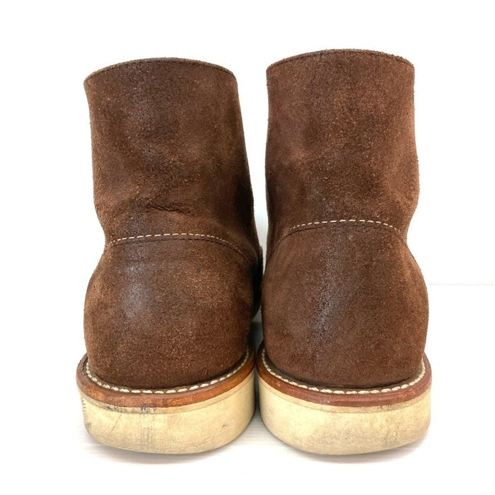 RED WING レッドウィング 8164 6 CLASSIC ROUND TOE クラシックラウンドトゥ スウェード ワークブーツ ブラウン 11年 Size 8.5D (26.5cm) 瑞穂店
