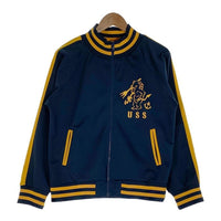 Ted Company テッドカンパニー トラックジャケット ジャージトップ プリント ネイビー イエロー Size M 福生店