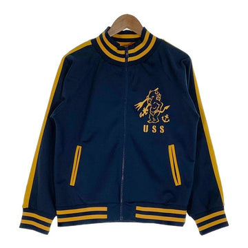 Ted Company テッドカンパニー トラックジャケット ジャージトップ プリント ネイビー イエロー Size M 福生店