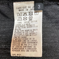 S'YTE サイト Yohji Yamamoto Planning Dept ヨウジヤマモト プランニングデプト KOICHIIYODAコラボ プリント シャツ ブラック size3 瑞穂店