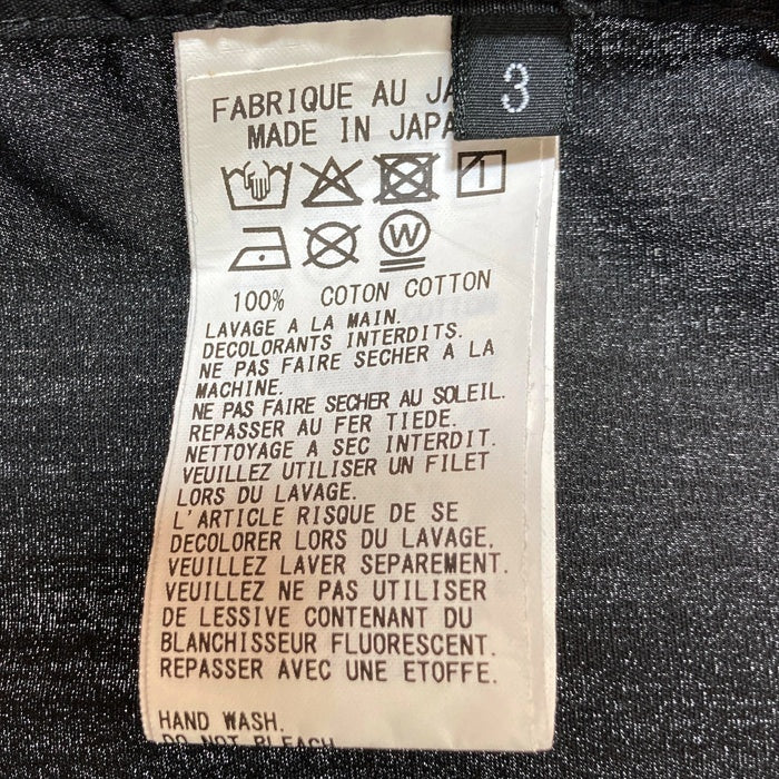 S'YTE サイト Yohji Yamamoto Planning Dept ヨウジヤマモト プランニングデプト KOICHIIYODAコラボ プリント シャツ ブラック size3 瑞穂店