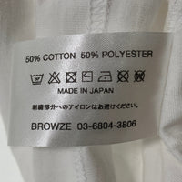 The Ennoy Professional エンノイ プロフェッショナル 24SS Logo T-Shirt ロゴ刺繡 Tシャツ ホワイト SS24BRENCT04NTL Size XXL 福生店