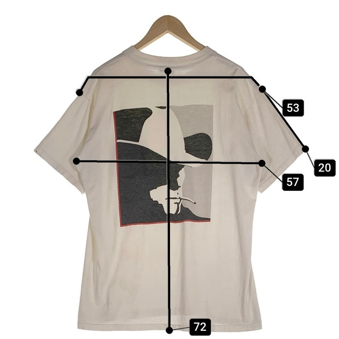 90’s Marlboro マルボロ Cowboy カウボーイ プリント ポケットTシャツ ホワイト ONEITA Size XL 福生店