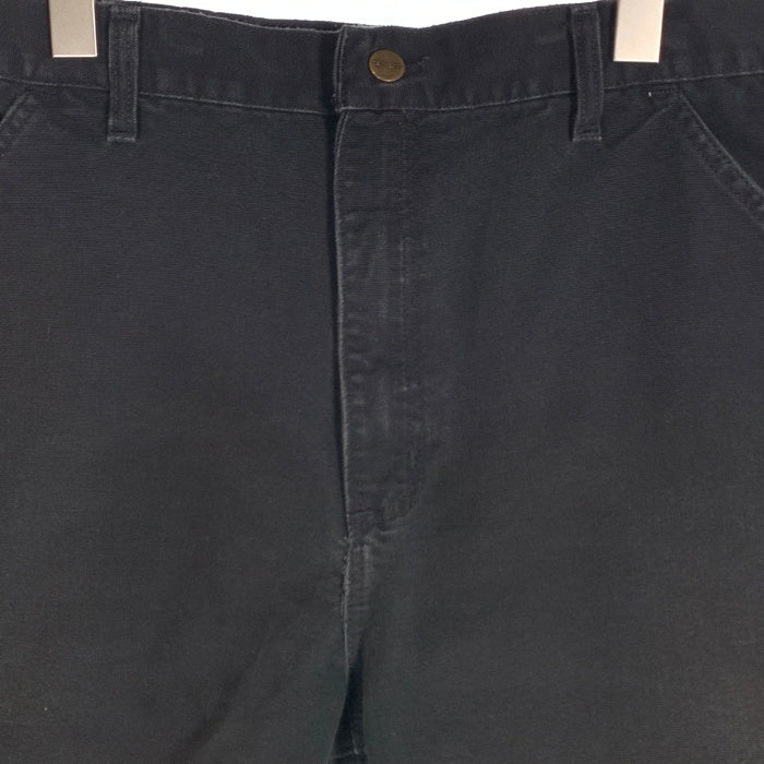 00's Carhartt カーハート ダック ペインターショートパンツ ワーク ブラック B26 BLK メキシコ製 Size 36 福生店