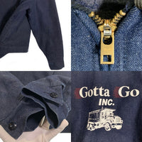 80's~ BIG BEN ビッグベン ジップアップデニムジャケット インディゴ ブランケットライナー 5C11BLJ USA製 Size 46-R 福生店