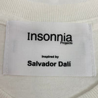 Insonnia Projects インソニアプロジェクト Inspired by Salvador Dali サルバドール・ダリ THE PERSISTENCE OF MEMORY 1931 Tシャツ ホワイト size- 瑞穂店