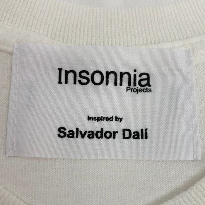 Insonnia Projects インソニアプロジェクト Inspired by Salvador Dali サルバドール・ダリ THE PERSISTENCE OF MEMORY 1931 Tシャツ ホワイト size- 瑞穂店