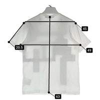 JUNYA WATANABE COMME des GARCONS MAN ジュンヤワタナベ コムデギャルソンマン WR-T003 AD2016 パッチワーク Tシャツ ホワイト sizeS 瑞穂店