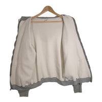 70’s Healthknit ヘルスニット ダブルフェイス 裏サーマル ジップアップスウェットパーカー グレー USA製 Size XL(50-52) 福生店