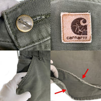 Carhartt カーハート ダック ペインターショートパンツ モスグリーン B25 Size w88cm 福生店