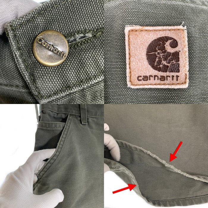 Carhartt カーハート ダック ペインターショートパンツ モスグリーン B25 Size w88cm 福生店