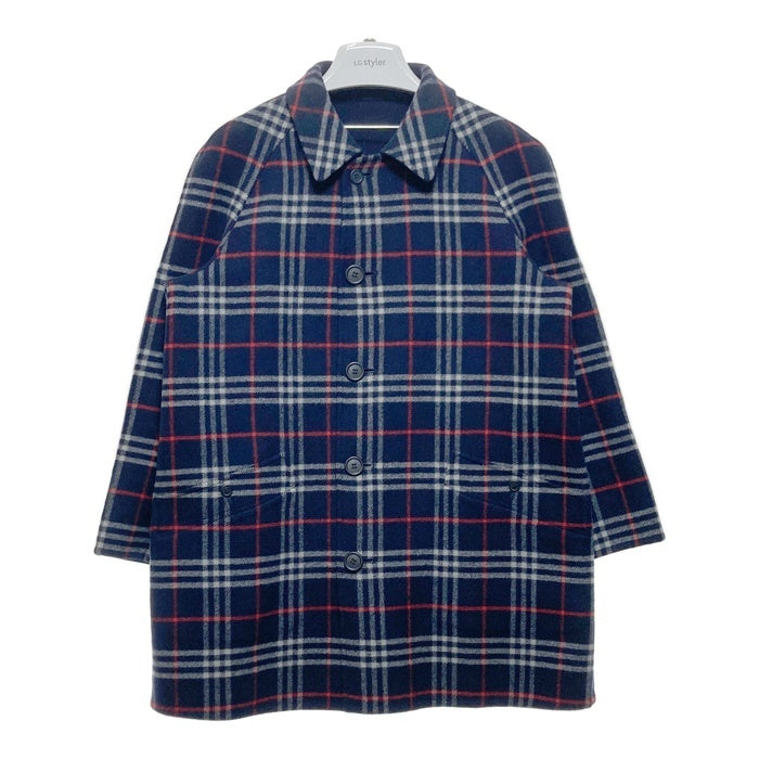 Burberry's バーバリー リバーシブル ウール ジャケット コート ネイビー 裏ノバチェック Size - 瑞穂店
