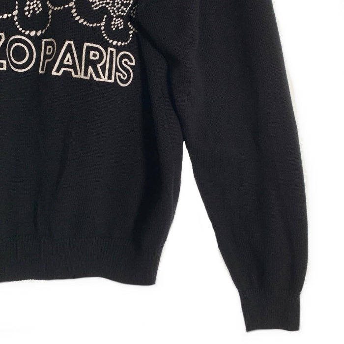 KENZO ケンゾー Rue Vivienne リュ ヴィヴィエンヌ Constellation Sweater ニット セーター ブラック ホワイト FE68PU4903CY Size M 福生店