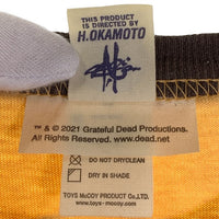TOYS McCOY トイズマッコイ グレイトフルデッド リンガーTシャツ イエロー Size L 福生店