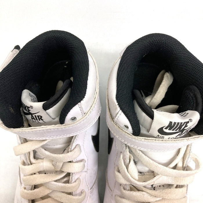 NIKE ナイキ DV0806-101 Air Force 1 Mid White/Black スニーカー ホワイト size24.5cm 瑞穂店