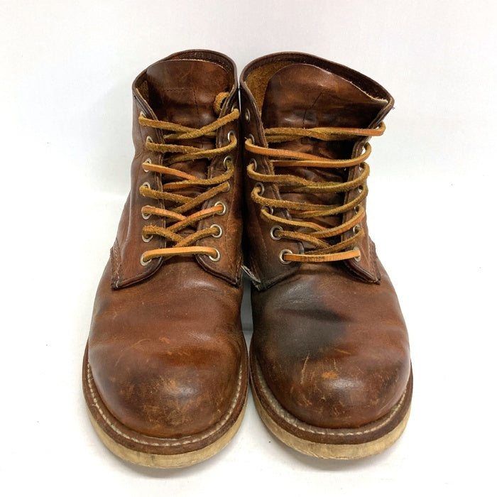 RED WING レッドウィング 9188 6-inch Classic Round 6インチ クラシックラウンド プレーントゥ ブーツ ブラウン size26.5cm 瑞穂店