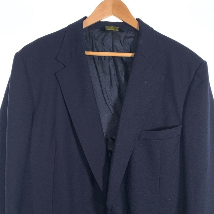 American Trend アメリカントレンド 2B テーラードジャケット 紺ブレ ネイビー 金ボタン USA製 Size XL 相当 福生店