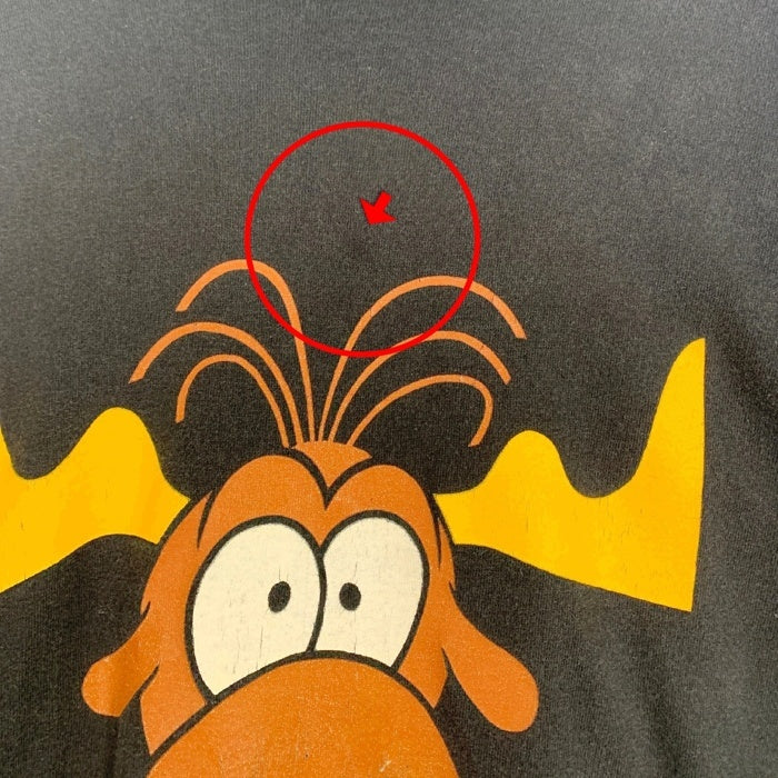 90's TACO BELL タコベル GREETINGS TACO LOVERS プリントTシャツ ブラック FRUIT USA製 Size XXL 福生店