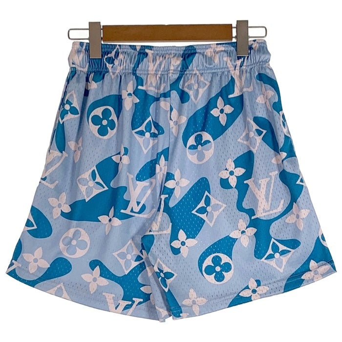 MR. REMADE ミスター リメイド LV MESH SHORTS メッシュショーツ ライトブルー Size L 福生店