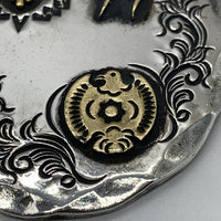 Dear Blossom ディアブロッサム K18 シルバー 特大メタル ペンダントトップ イーグル サンダー 福生店