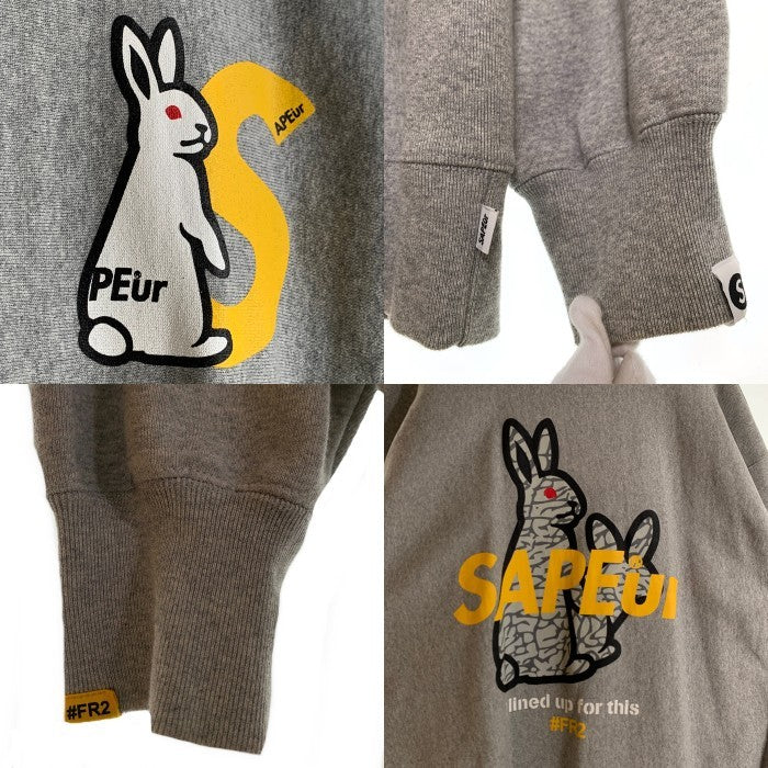 SAPEur サプール FR2 エフアールツー 20AW Cement Rabbit Sweat