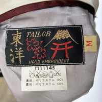 TAILOR東洋 TT11145 FLYING CLIPPERS FOURTH BUT FIRST インディアン ハワイ リバーシブルスカジャン ホワイト×ボルドー×グリーン sizeM 瑞穂店