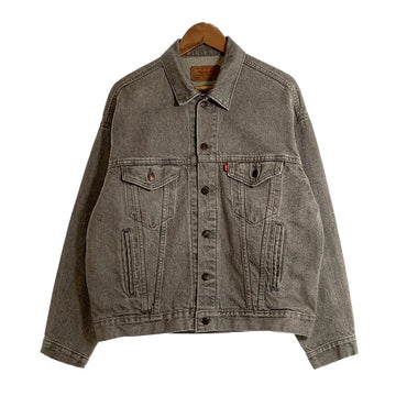 80's Levi's リーバイス 70507-4853 デニム トラッカージャケット グレー USA製 89年 Size L 福生店