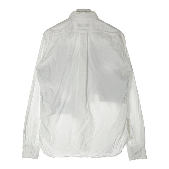 COMME des GARCONS HOMME コムデギャルソンオム AD2014 HN-B009 チェックパッチワーク 長袖シャツ ホワイト sizeS 瑞穂店