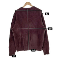 STUSSY ステューシー 22AW SHAGGY CARDIGAN シャギーカーディガン パープル Size M 福生店