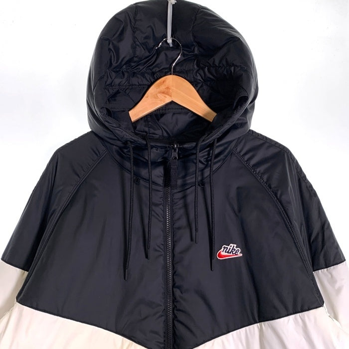 NIKE ナイキ NSW ウィンドランナー リバーシブル ジップアップジャケット 中綿 ブラック ホワイト DB5084-010 Size XXL 福生店