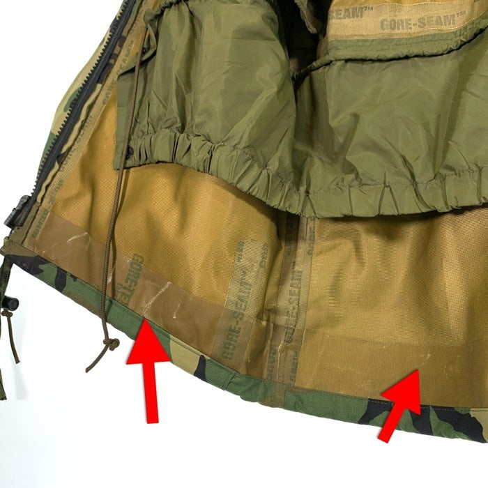 90’s U.S.ARMY 米軍 ECWCS ゴアテックス ミリタリーパーカ ウッドランドカモ 94年 Size M-R 福生店
