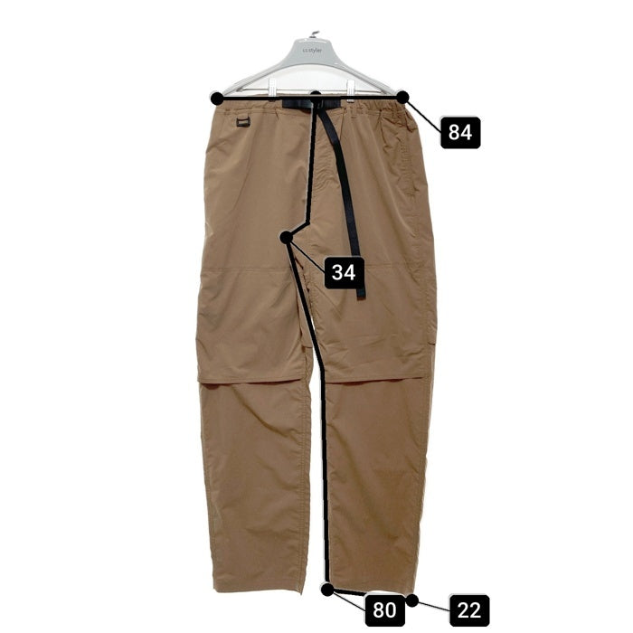 GRAMICCI グラミチ BEAMS ビームス GMP-22S2155 クライミングパンツ ブラウン sizeXL 瑞穂店