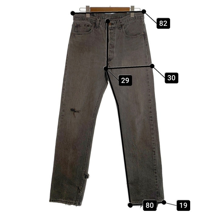 LEVI'S リーバイス 501 ボタン裏653 グレー Size W33 L32 福生店
