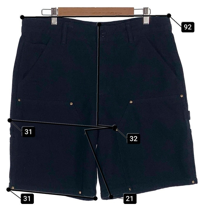 EPTM エピトミ DOUBLE KNEE TWILL SHORTS ダブルニーツイルショートパンツ ブラック 11475 Size L/34 福生店