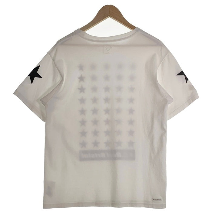 F.C.Real Bristol エフシーレアルブリストル 19AW 42 STARS TEE プリントTシャツ ホワイト FCRB-192071 Size M 福生店