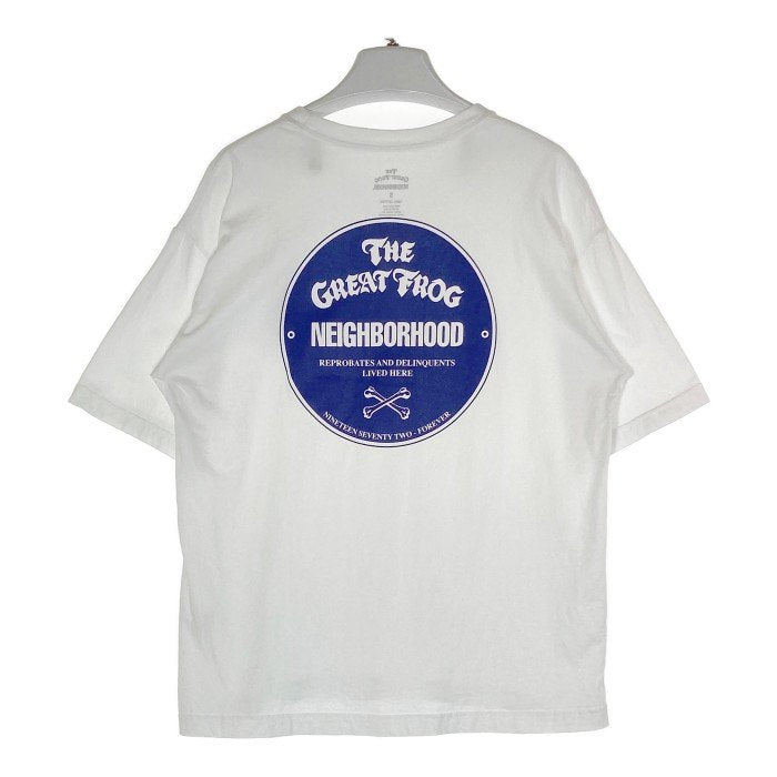 NEIGHBORHOOD ネイバーフッド × THE Great FROG グレート フロッグ TEE SS  Tシャツ ホワイト sizeS 瑞穂店