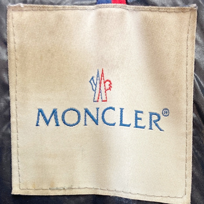 MONCLER モンクレール 41308/50/68950 AUBURN ダウンジャケット リブ ネイビー size0 瑞穂店