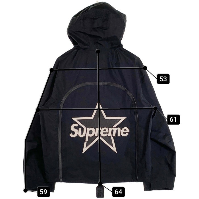 SUPREME シュプリーム Vanson Leathers バンソン レザーズ 25AW GORE-TEX Shell Jacket ゴアテックス シェル ジャケット ブラック Size S 福生店