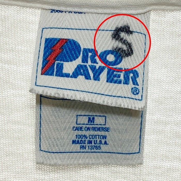 90's NBA FINALS 1998 シカゴ・ブルズ プリントTシャツ ホワイト PRO PLAYER USA製 Size M 瑞穂店