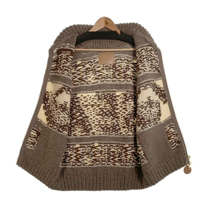 WIND AND SEA ウィンダンシー COWICHAN KNIT VEST カウチンニットベスト グレー WDS-O-ATWK-24-Q4-KN-02 福生店