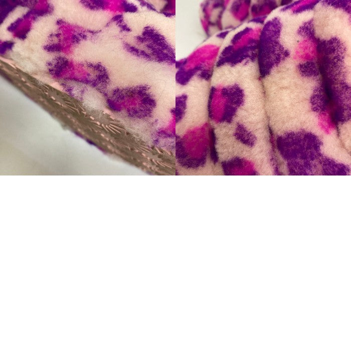 UGG アグ 1117153 Fluff Yeah Slide Leopard フラッフ イヤー スライド レオパード サンダル パープル size25cm 瑞穂店