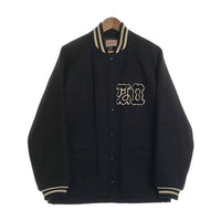 TENDERLOIN テンダーロイン 初期 メルトン ウール スタジアム ジャケット スタジャン ブラック Size L 福生店