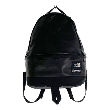 SUPREME シュプリーム 17AW THE NORTH FACE ノースフェイス  Leather Daypack レザーデイパック リュック ブラック 福生店